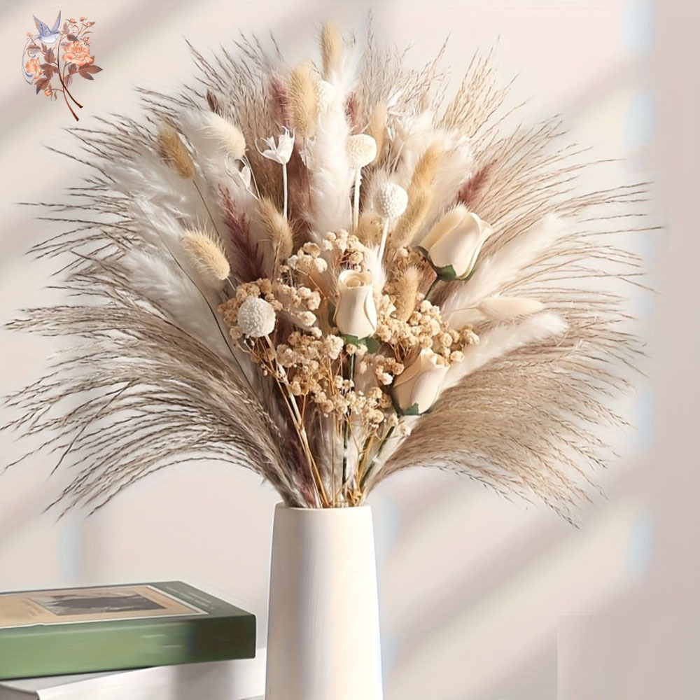 80Pcs Artificial Dried Flowers – Baby Breath Dried Bewertung und Preis