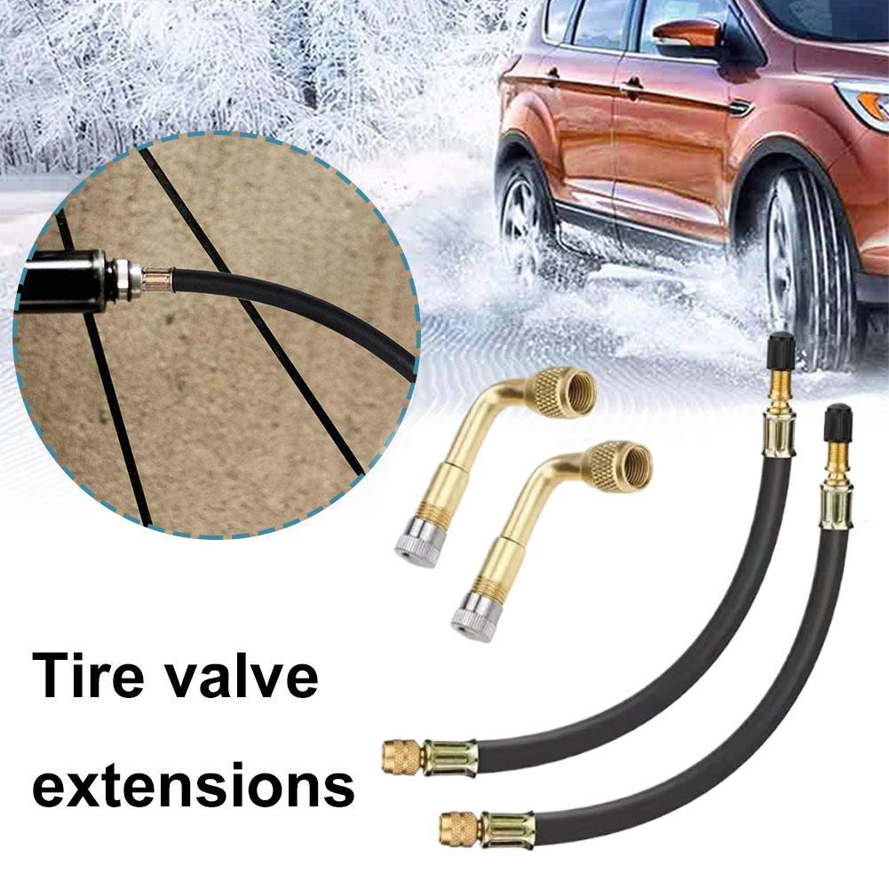 Tire Inflator Hose Extension T – Stem Extender Tube Bewertung und Preis