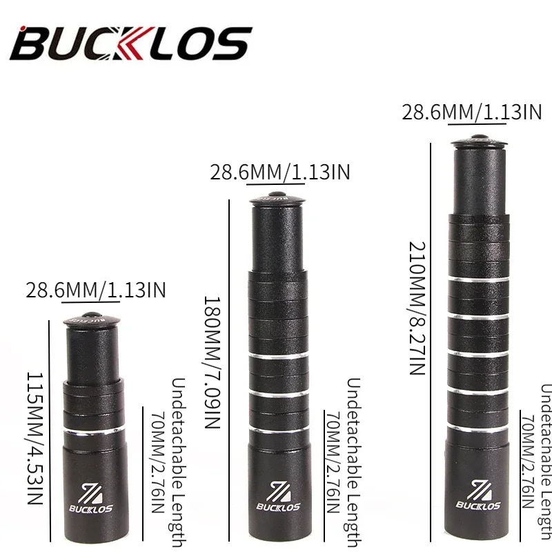 BUCKLOS Bicycle Fork Stem Rise – Stem Extender Tube Bewertung und Preis