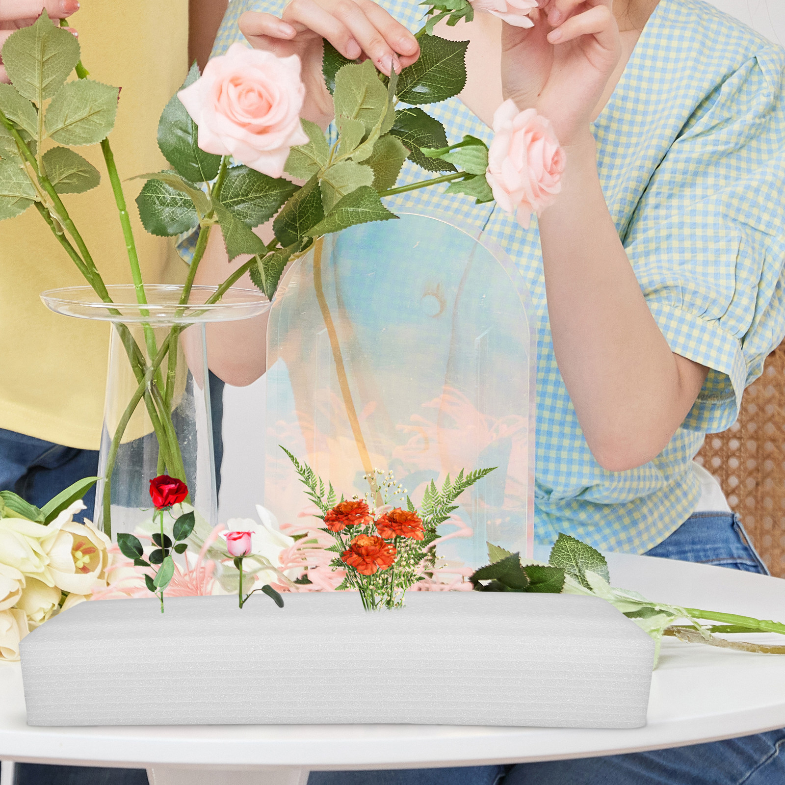 Foam Flower Insert Block Flori – Anda Florist Supply Bewertung und Preis