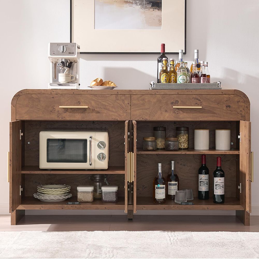 Sideboard Buffet Cabinet with  – B & J Florist Supply Linwood Bewertung und Preis