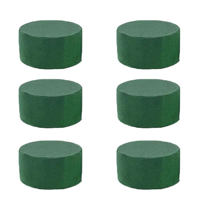 6Pcs Round Floral Foam Bricks  – Anda Florist Supply Bewertung und Preis