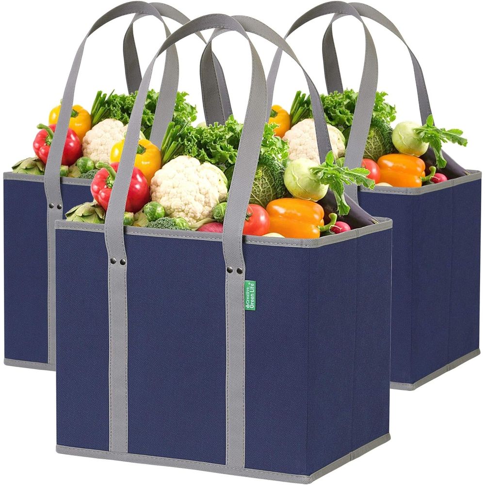 Reusable Grocery Bags (3 Pack) – B & J Florist Supply Linwood Bewertung und Preis