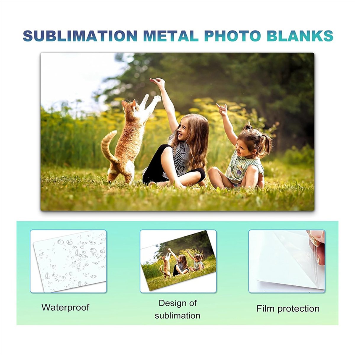 10PCS Sublimation Metal Photo  – B & J Florist Supply Linwood Bewertung und Preis