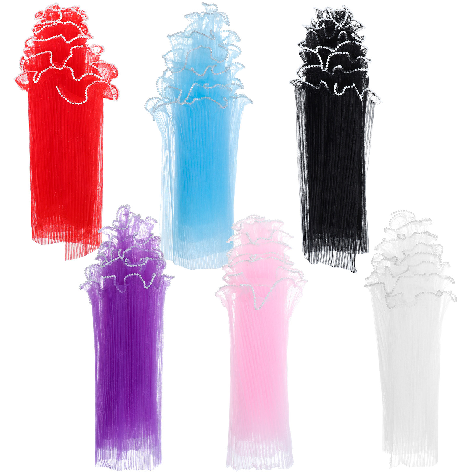 6Pcs Premium Wave Yarn Flower  – Anda Florist Supply Bewertung und Preis