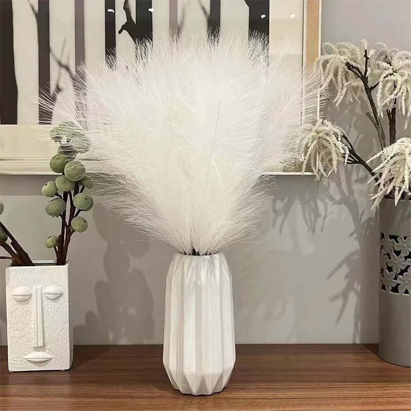 10PCS Artificial Pompous Grass – Florist Supply Bulk Bewertung und Preis