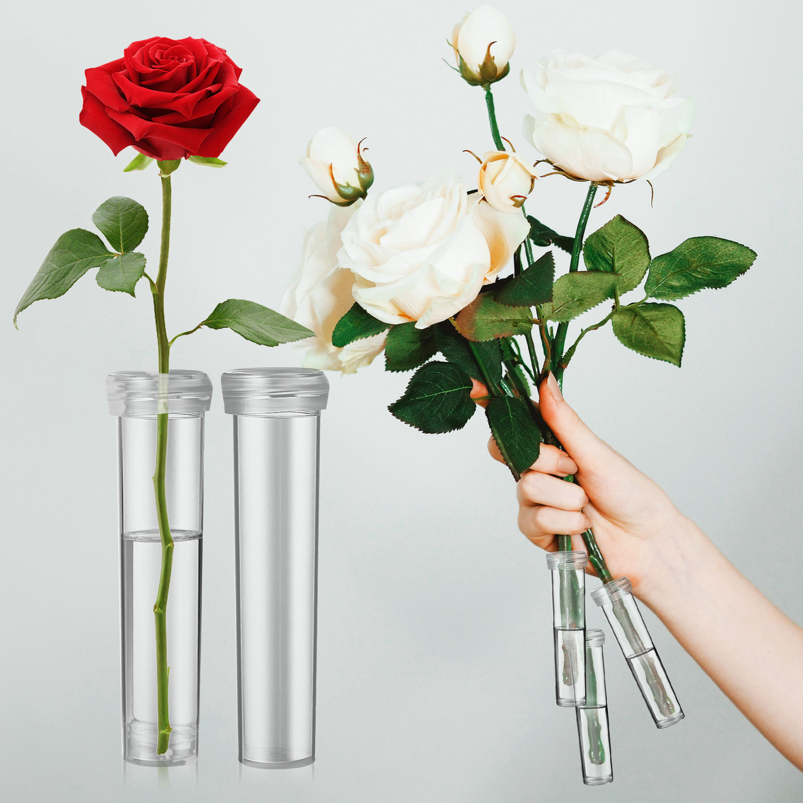 100Pcs Flower Water Tubes Univ – Easy Florist Supply Bewertung und Preis
