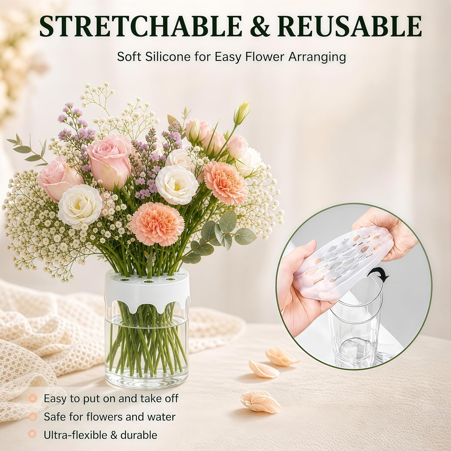 Silicone Blossom Grid Flower A – Florist Supply Bulk Bewertung und Preis